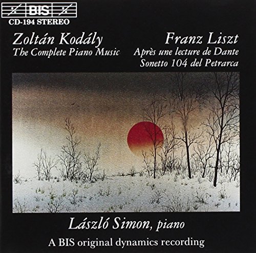Kodaly/Liszt: Piano Music