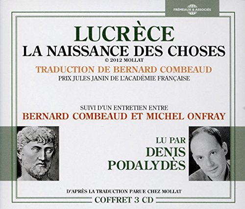 Lucrece La Naissance Des Choses Suivi D'Un