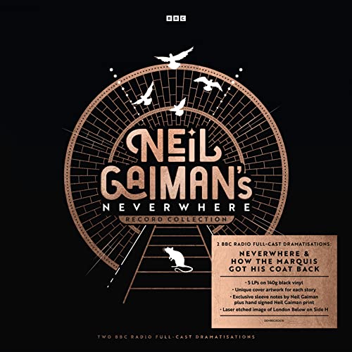 Neil Gaiman'S Neverwhere Record Collection (140G Black Vinyl) - 500 Signed