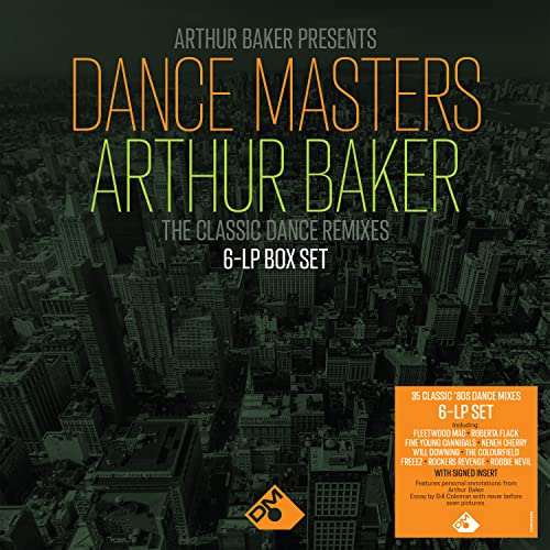Demon Records Curated Compilation Arthur Baker Presents Dance Masters - Arthur Baker Signed (140G Black Vinyl Boxset)
