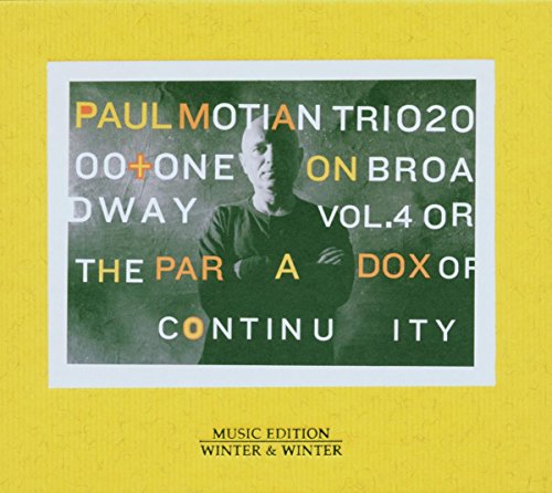 Paul Motian On Broadway Vol.4