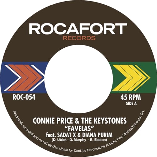Connie Price & The Keystones-Favelas 7"