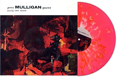 Gerry Mulligan Quartet - Gerry Mulligan Quartet Featuring Chet Baker (Light Red/White Splatter Vinyl) [Vinyl]