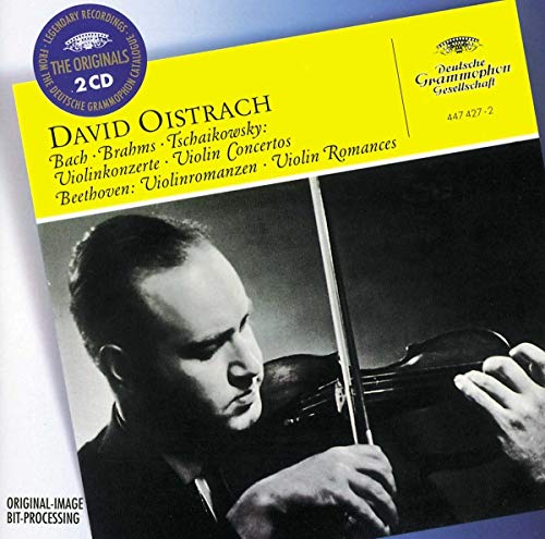 David Oistrach: Bach, Brahms, Tchaikovsky: Violin Concertos; Beethoven: Violin Romances