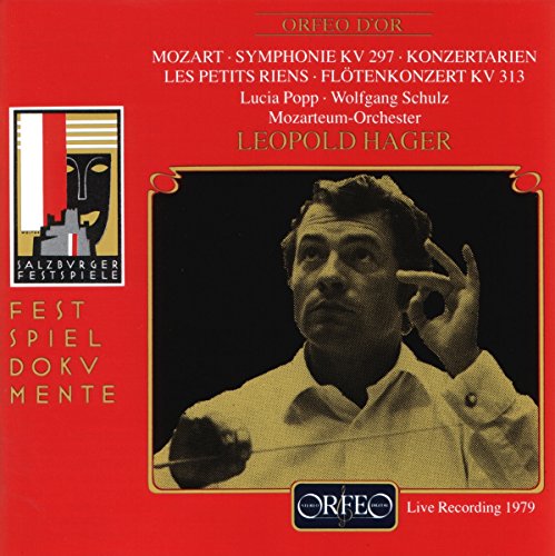 Symph. Kv 297 Konzertarien Les Petits Riens Floten