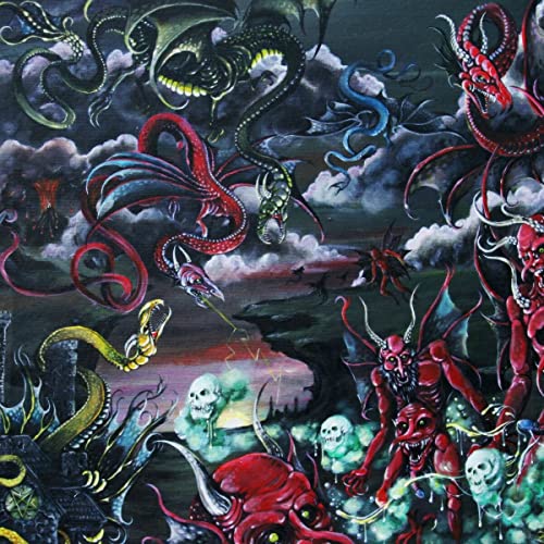 Through Sheer Will And Black Magic...(Blood Red/ Black Splatter Vinyl)
