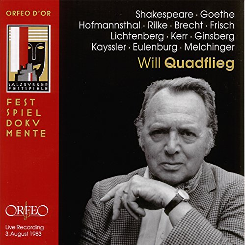 Der Schauspieler Im Spiegel Der Dichtung