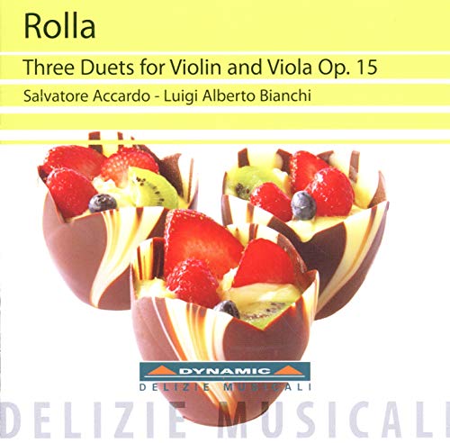 Three Duets For Violin And Viola Op.15