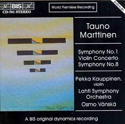 Marttinen: Symphony No. 1/Symphony No. 8/Concerto