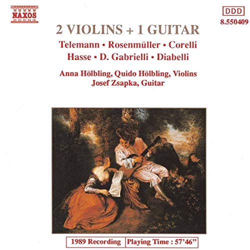 2 Violins + 1 Guitar