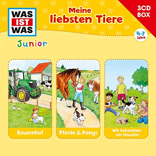 Was Ist Was Junior - 3-Cd Hörspielbox Vol.3 - Meine Liebsten Tiere