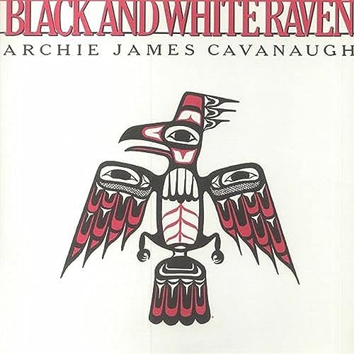 Black And White Raven (White Colour)
