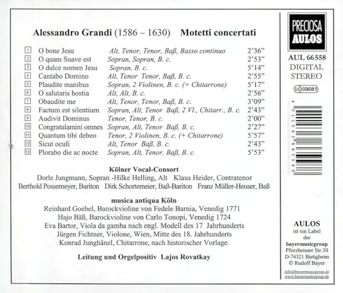 Motetti Concertati