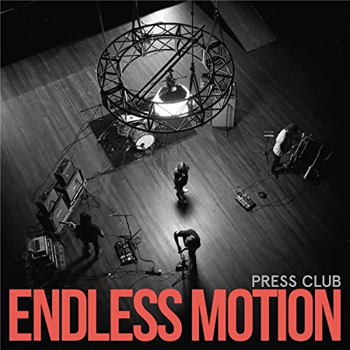 Endless Motion - Transparent Curacao Blue Colored Vinyl