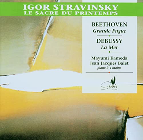 Grosse Fugue/La Mer (For Piano 4-Hands)