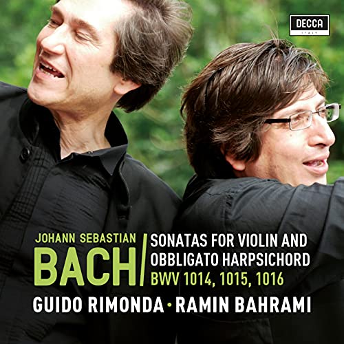 Sonatas For Violin And Obbligato Harpsichord Bwv 1014, 1015, 1016