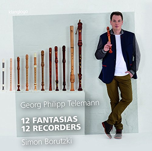 12 Fantasie Per Flauto Solo Twv 40/2-13
