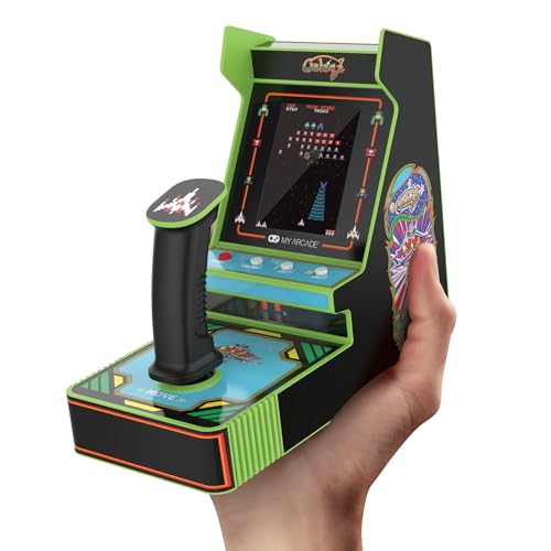 My Arcade - Galaga + Galaxian Joystick Player Mini Borne Arcade Retro