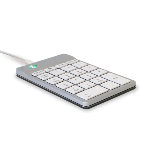 R-Go Tools Numpad Break Numeric Keypad With White Wire