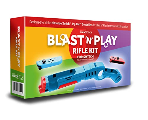 Blast ‘N’ Play Rifle Kit For Switch