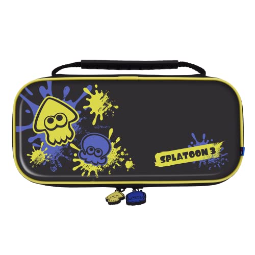 Hori Custodia Premium Vault Case (Splatoon 3) - Custodia A Tema Splatoon 3 Per Nintendo Switch (Classica, Oled E Lite) - Licenza Ufficiale Nintendo