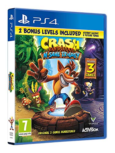 Crash Bandicoot N.Sane Trilogy + 2 Livelli Bonus - Playstation 4