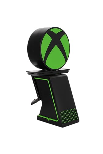 Cable Guys Ikon Charging Stand - Xbox Gaming Accessories Holder & Phone Holder For Most Controllers (Xbox, Play Station, Nintendo Switch) & Phone