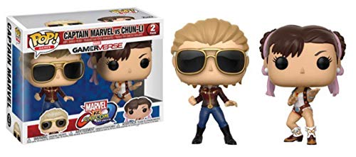 Marvel Games-2 Pack Captain Vs Chun Figurina