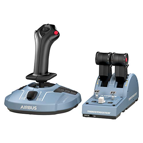 Thrustmaster Tca Officer Pack Airbus Edition - Replicas Of The Airbus Sidestick And Throttle Quadrant - For Pc