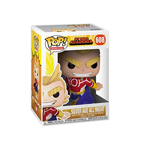 Funko Pop! Animation: Mha - All Might - (Silver Age) - My Hero Academia - Figura In Vinile Da Collezione - Idea Regalo - Merchandising Ufficiale - Gio
