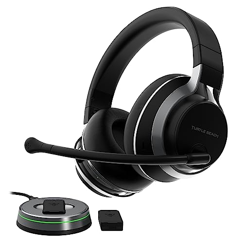 Turtle Beach Stealth Pro Cuffie Da Gioco Bluetooth Senza Fili Multipiattaforma Con Cancellazione Attiva Del Rumore, Xbox Series X E S, Xbox One, Ps5,