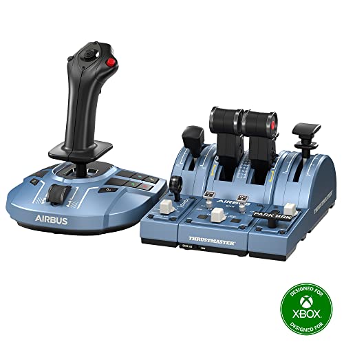 Thrustmaster Tca Captain Pack X Airbus Edition - Su Licenza Ufficiale Per Xbox Series X|S E Pc, Ambidestro, Funzione Aereo Di Linea Integrata