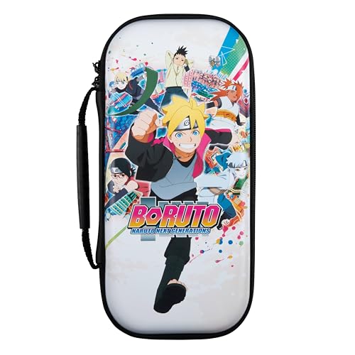 Custodia Konix Boruto Naruto Next Generations World Per Nintendo Switch, Switch Lite E Switch Oled, Design Boruto Konoha