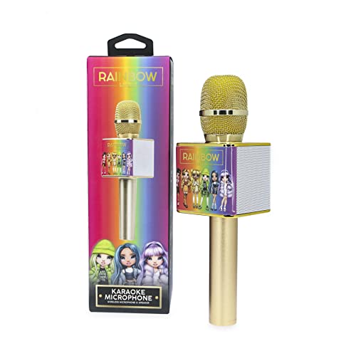Rainbow High Microfono Karaoke Wireless - Gold