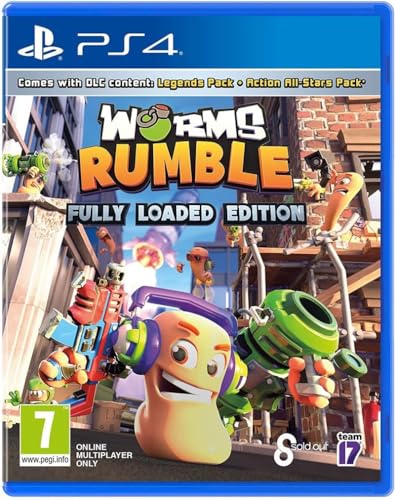 Worms Rumble Fully Loaded (Playstation 4)