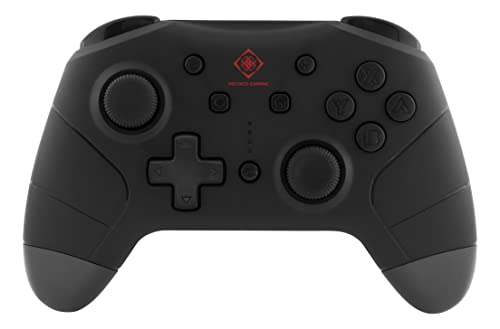 Deltaco Gam-103 Periferica Di Gioco Nero Bluetooth/Usb Gamepad Analogico/Digitale