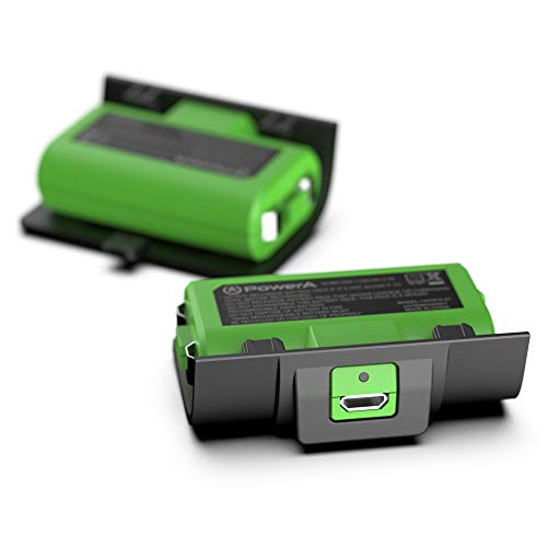 Powera Kit Play&Charge Per Controller Wireless Di Xbox Series X|S E Xbox One, Compatibile Con La Docking Station Xbox, 2 Batterie Ricaricabili Con Spi