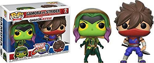 Funko- Games-2 Pack Gamora Vs Strider Marvel Other Figurina, Multicolore, 22776