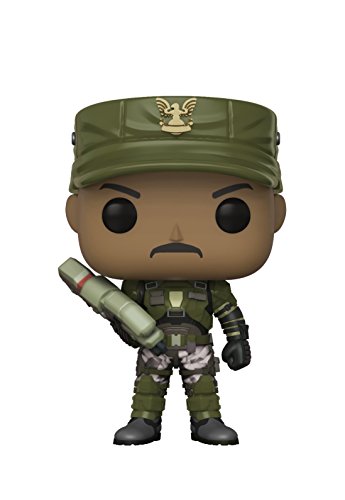 Funko- Halo-Pop Vinyl Figure 08 Sgt Johnson-London Toy Fair Reveals 2018 Figurina, Multicolore, 9 Cm, 30101