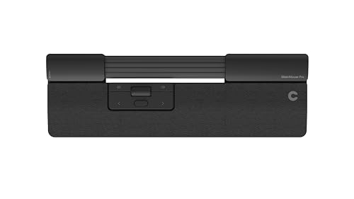 Contour Slidermouse Pro | Mouse Senza Fili | Poggiapolsi Sottile | Mouse Ergonomico | Bluetooth | Sollievo Dal Dolore | 6 Pulsanti Programmabili | 280