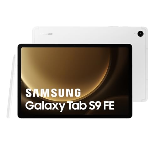 Samsung Galaxy Tab S9 Fe Tablet 10.9'' Wifi 256Gb S Pen Incluse Batteria Lunga Durata Certificazione Ip 68, Argento, Versione Fr