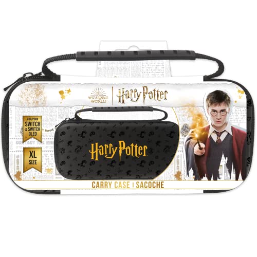 Freaks And Geeks Wizarding World Harry Potter 299254B, Xl Case For Nintendo Switch, Logo, Black