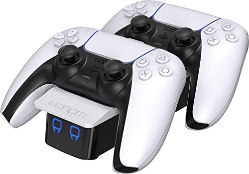 Venom Dock Di Ricarica Doppio Per Controller Ps5 - Bianco (Ps5)