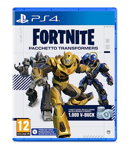 Fortnite Transformers Pack (Codice Per Il Download Del Gioco Nella Confezione) - Ps4