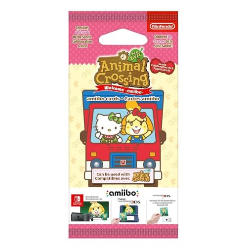 Carte Amiibo Animal Crossing: New Horizons + Sanrio