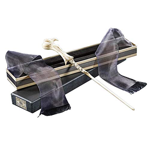 The Noble Collection Lord Voldemort Wand In Ollivanders Box 36,8 Cm Lord Voldemort Wand Box Originale Ollivanders - Set Di Film Di Harry Potter, Bacch