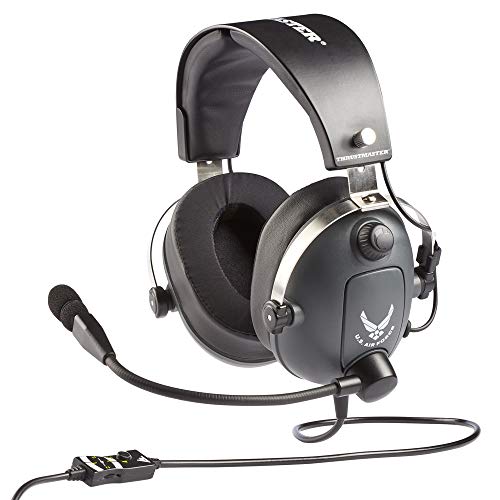 Thrustmaster T.Flight U.S. Air Force Edition-Dts - Cuffie Da Gioco Per Simulazione Di Volo, Pc/Playstation/Xbox/Nintendo Switch/Mac