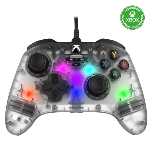 Snakebyte Controller Gamepad Rgb X Sb922350 Wired Gamepad For Xbox/Pc Transparent