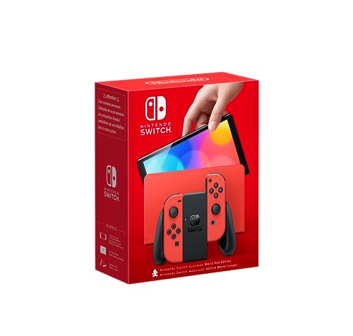 Nintendo Console Switch - Modello Oled Edizione Speciale Mario (Rossa)