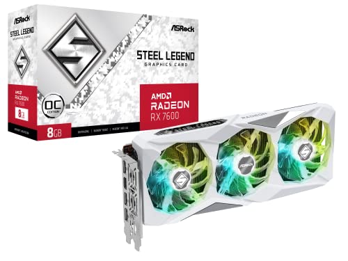 Asrock Amd Radeon Rx 7600 Steel Legend